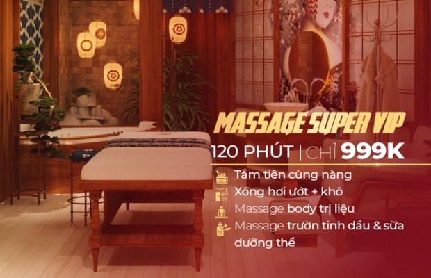 Massage Super Vip: Liệu pháp chăm sóc chất lượng tối thượng