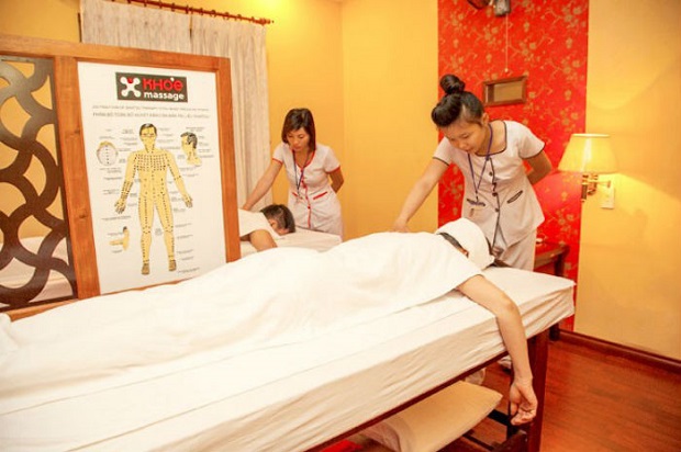 Massage bấm huyệt ở Tphcm- Khỏe Spa